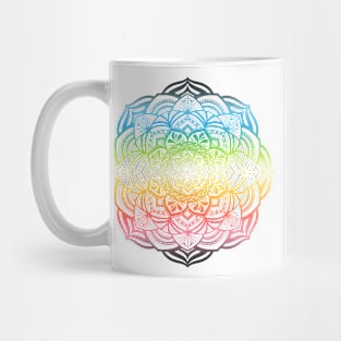 Gradient Queer Pride Mandala Mug